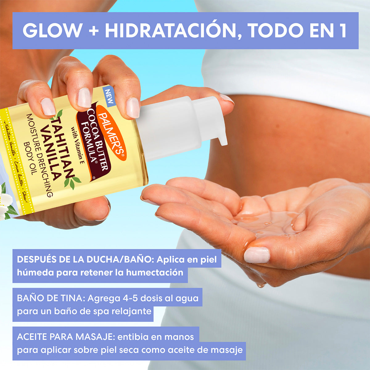 Tahitian Vainilla - Aceite Corporal Hidratante