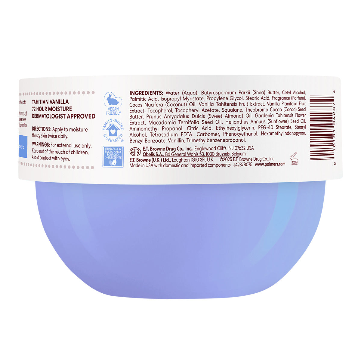 Tahitian Vanilla - Crema Corporal Hidratante