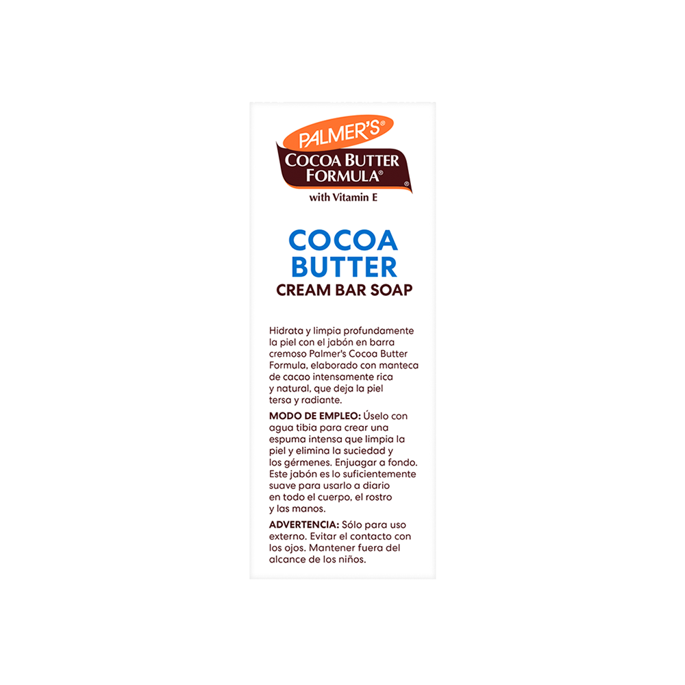Palmer´s Cocoa Butter Formula  Barra Limpiadora y Humectante Cacao