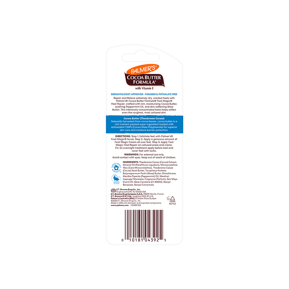 Palmer´s Cocoa Butter Formula Foot Magic Barra Reparadora Intensiva para Talones