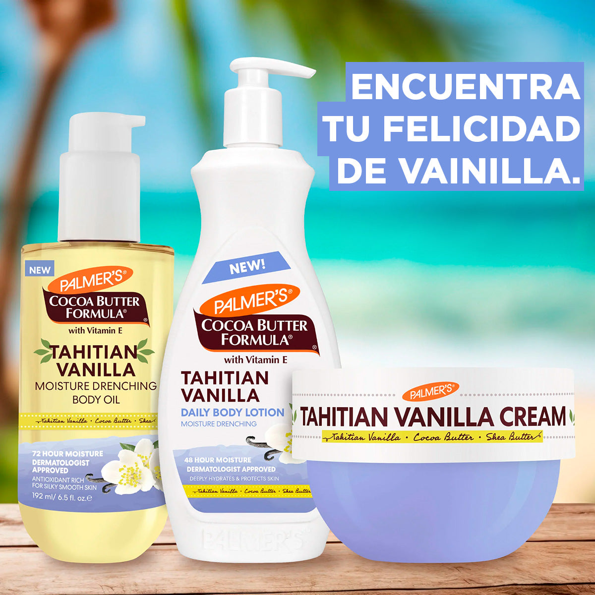 Tahitian Vanilla -  Crema Corporal Hidratante