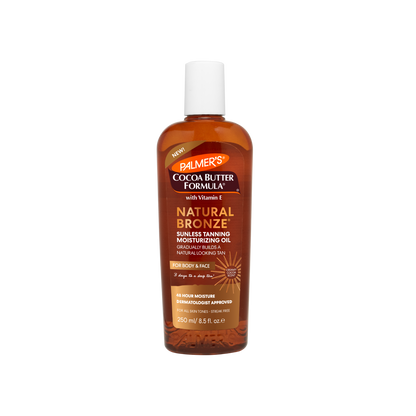 Palmers Cocoa Butter Formula Natural Bronze, Aceite Corporal Humectante Autobronceadora